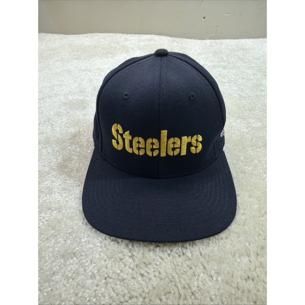 VTG Pittsburgh Steelers Starter Pro Line Authentic The Right Hat Cap Black NFL